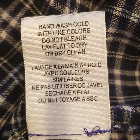 Joie Plaid Cotton Long Sleeve Button Down Shirt - Picture 8 of 8